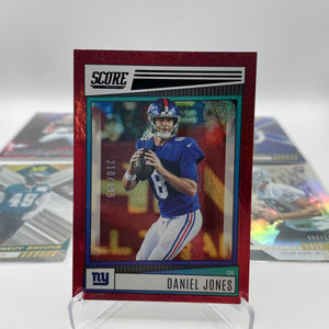 NFL Patch & Numbered card lot 7 players (lot#3) FRENLY BRICKS - Open 7 Days