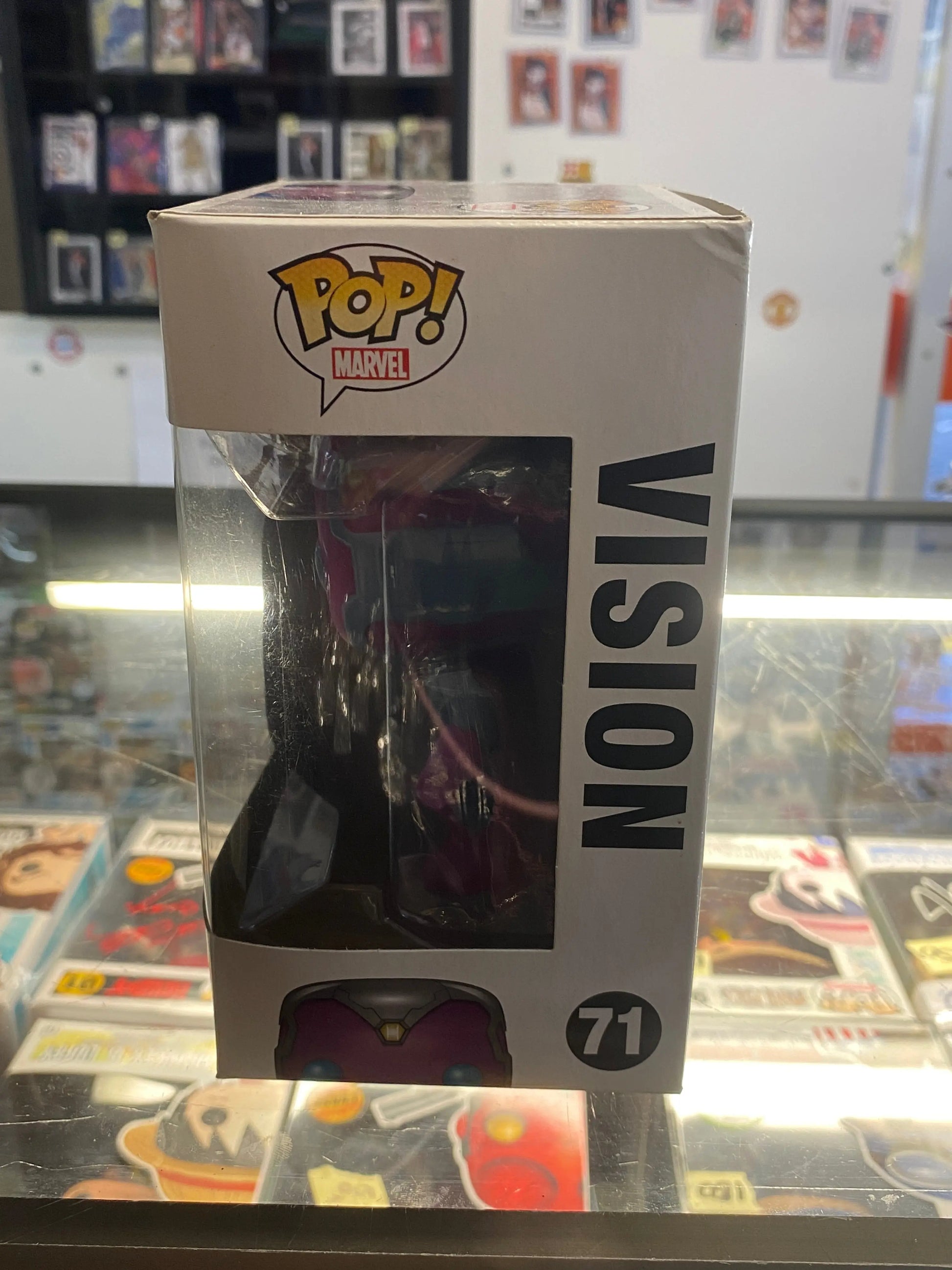 Funko POP! Marvel avengers of ultron #71 vision FRENLY BRICKS - Open 7 Days