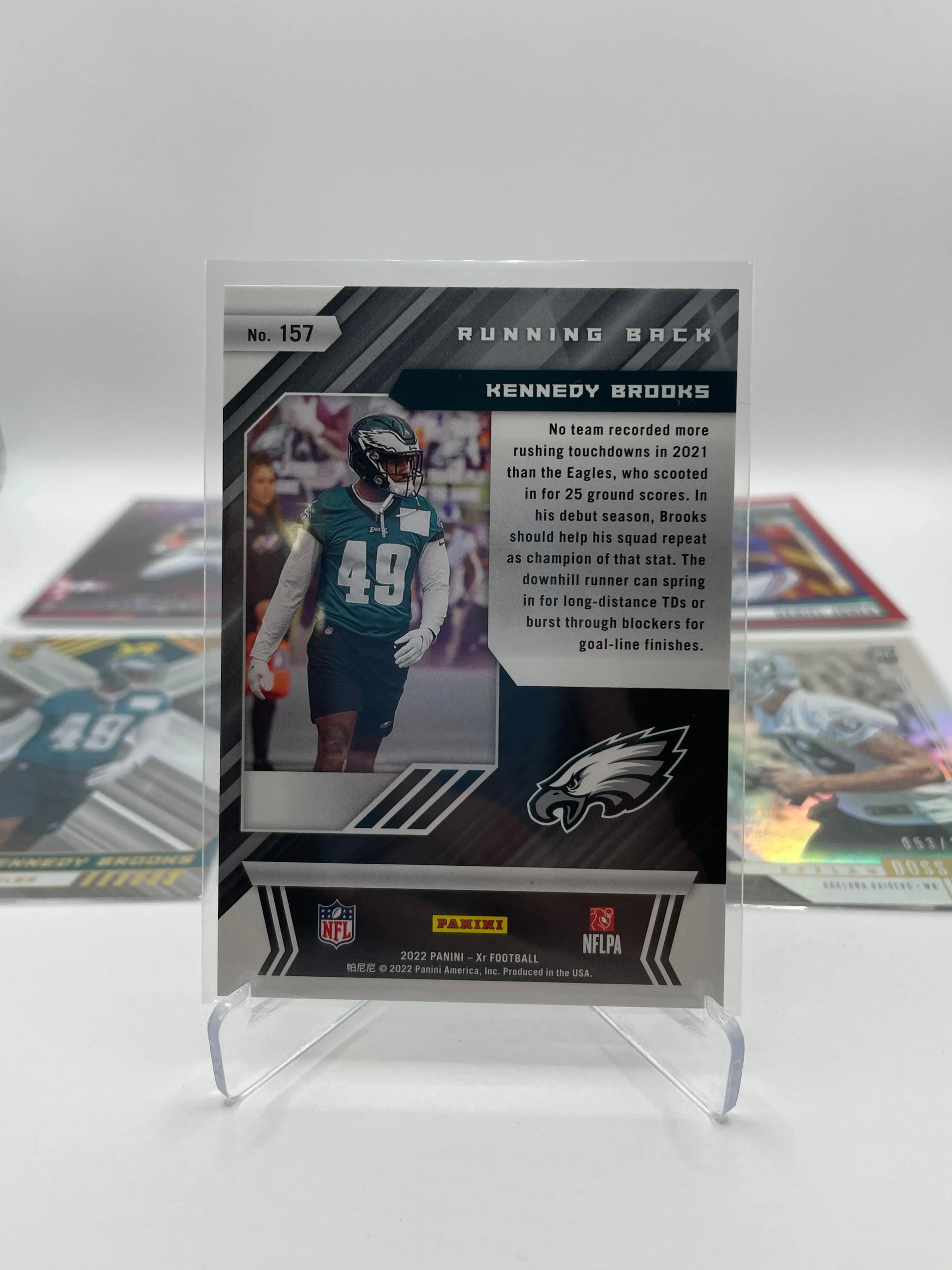 NFL Patch & Numbered card lot 7 players (lot#3) FRENLY BRICKS - Open 7 Days