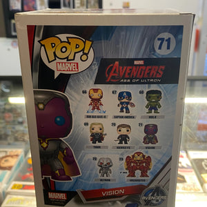 Funko POP! Marvel avengers of ultron #71 vision FRENLY BRICKS - Open 7 Days