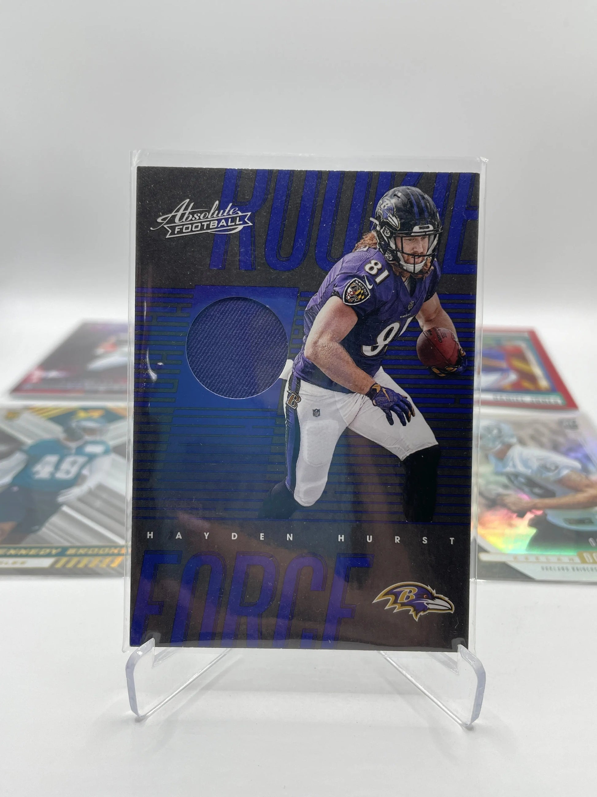 NFL Patch & Numbered card lot 7 players (lot#3) FRENLY BRICKS - Open 7 Days