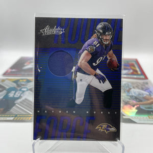 NFL Patch & Numbered card lot 7 players (lot#3) FRENLY BRICKS - Open 7 Days