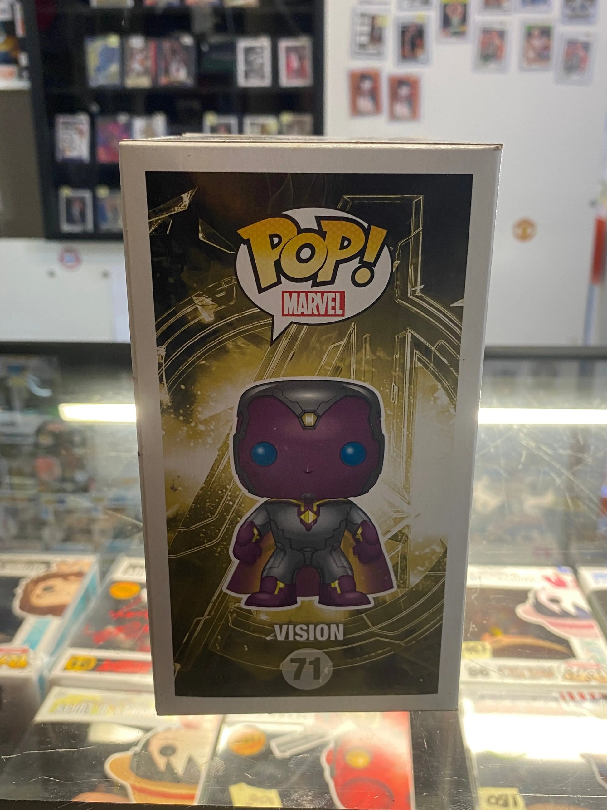 Funko POP! Marvel avengers of ultron #71 vision FRENLY BRICKS - Open 7 Days