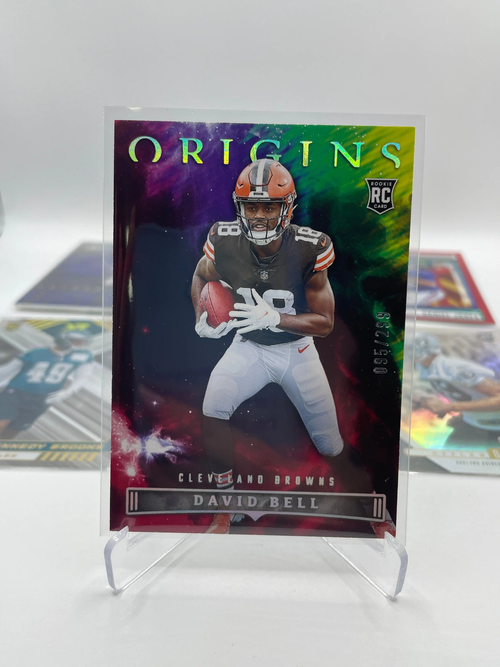 NFL Patch & Numbered card lot 7 players (lot#3) FRENLY BRICKS - Open 7 Days