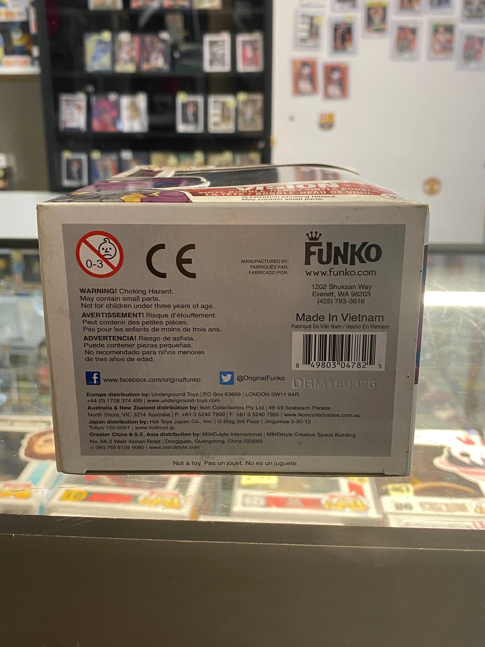 Funko POP! Marvel avengers of ultron #71 vision FRENLY BRICKS - Open 7 Days