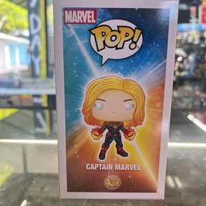 Funko POP Captain Marvel #432 Bobblehead Glow In The Dark FRENLY BRICKS - Open 7 Days