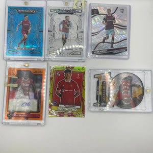 Soccer Signed & Numbered card lot 6 players (lot#1) FRENLY BRICKS - Open 7 Days