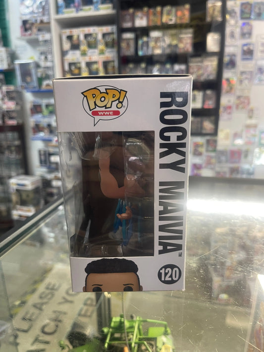 Funko POP! WWE Rocky Maivia #120 FRENLY BRICKS - Open 7 Days