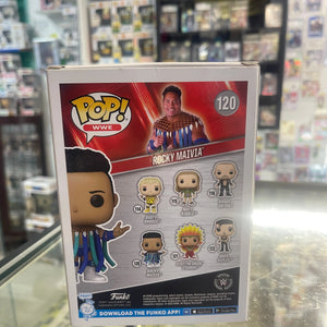 Funko POP! WWE Rocky Maivia #120 FRENLY BRICKS - Open 7 Days