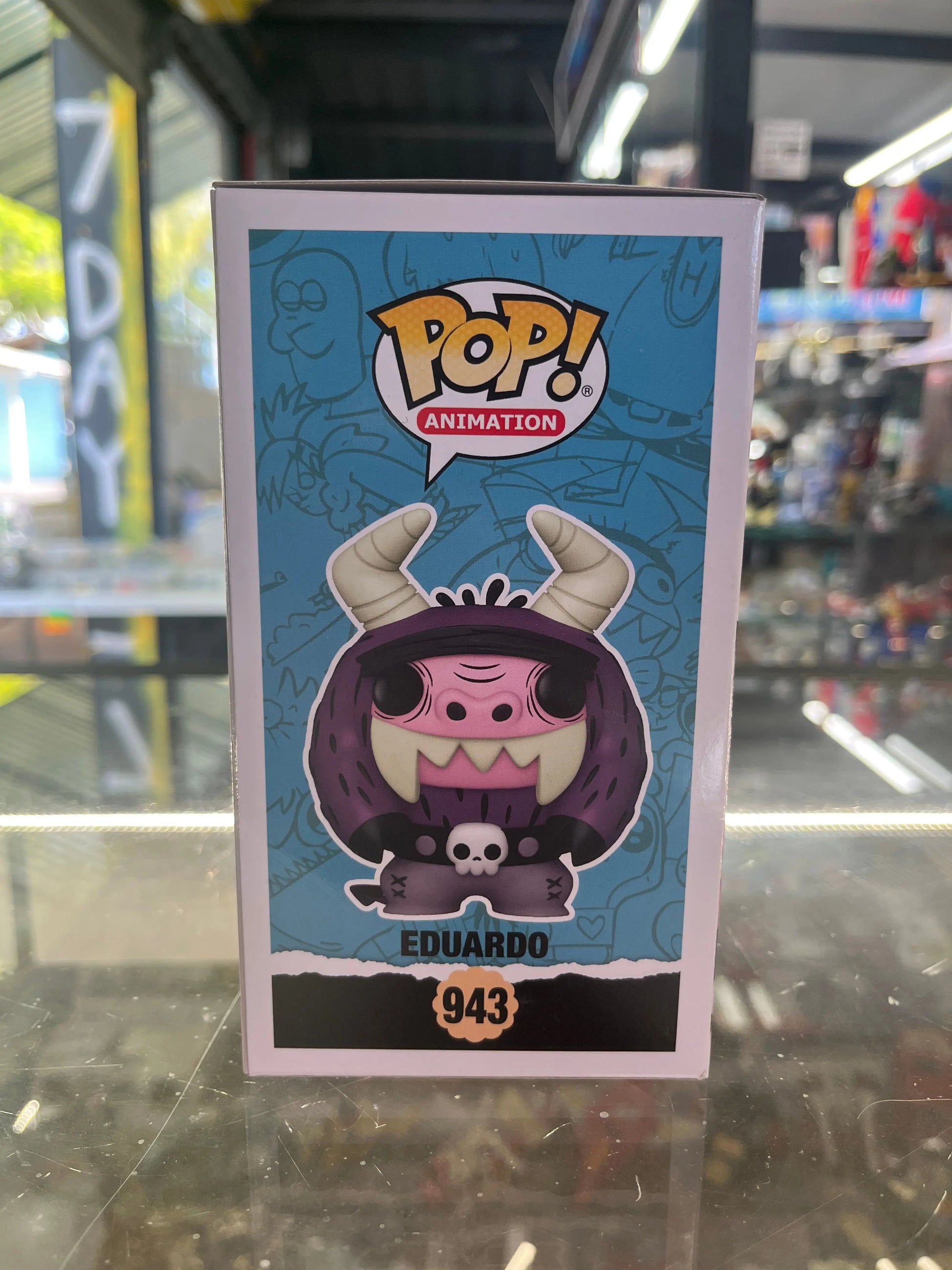 Funko - Cartoon Network - Foster's Home - Eduardo Flocked 943 FRENLY BRICKS - Open 7 Days