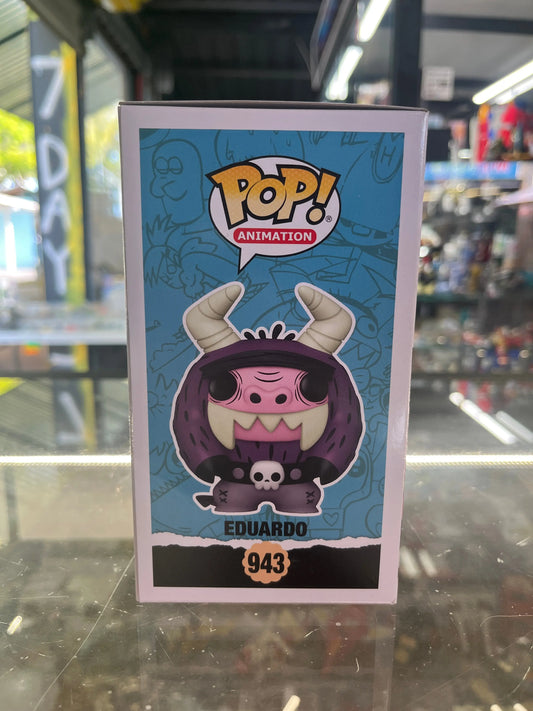 Funko - Cartoon Network - Foster's Home - Eduardo Flocked 943 FRENLY BRICKS - Open 7 Days