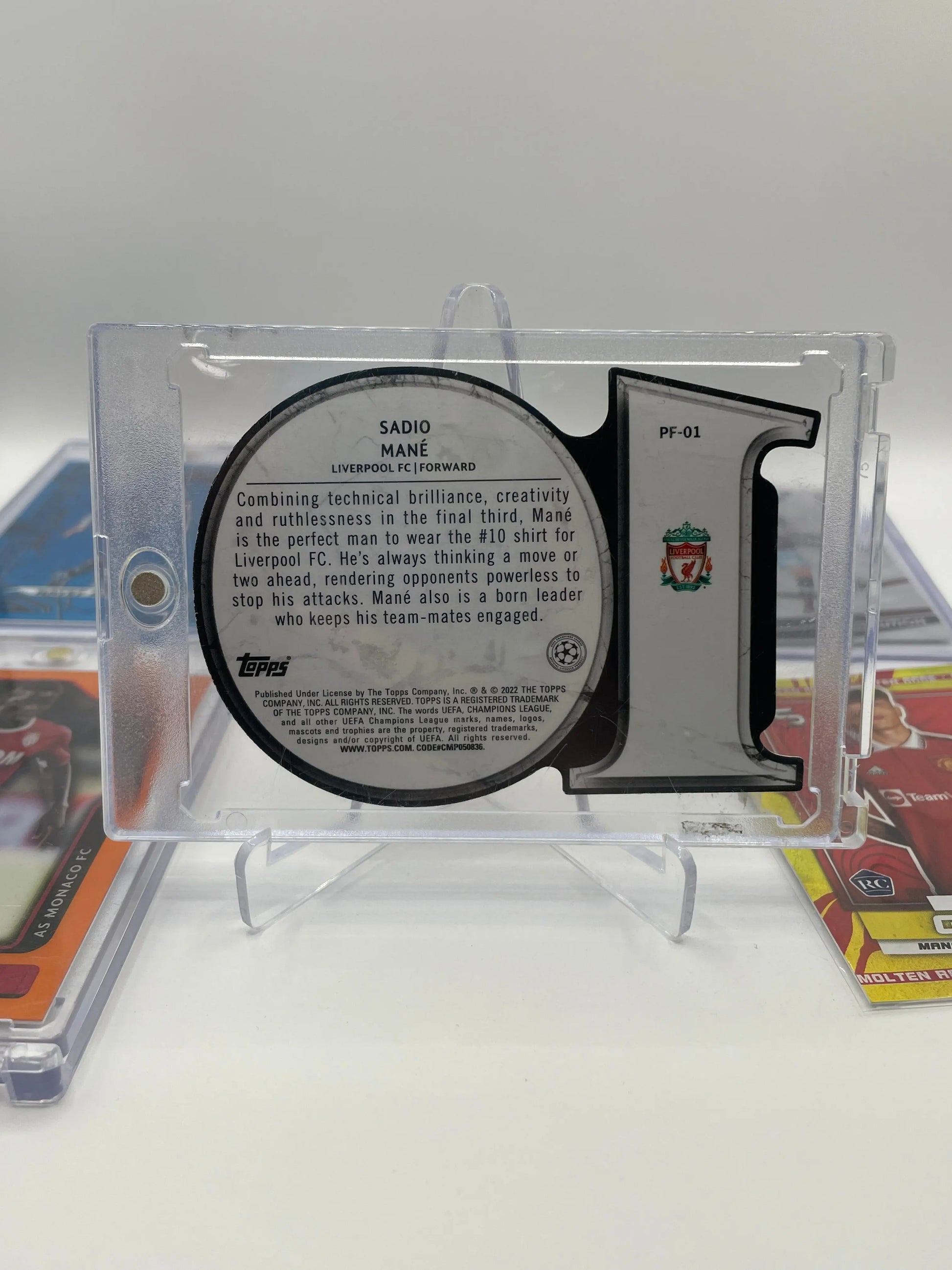 Soccer Signed & Numbered card lot 6 players (lot#1) FRENLY BRICKS - Open 7 Days