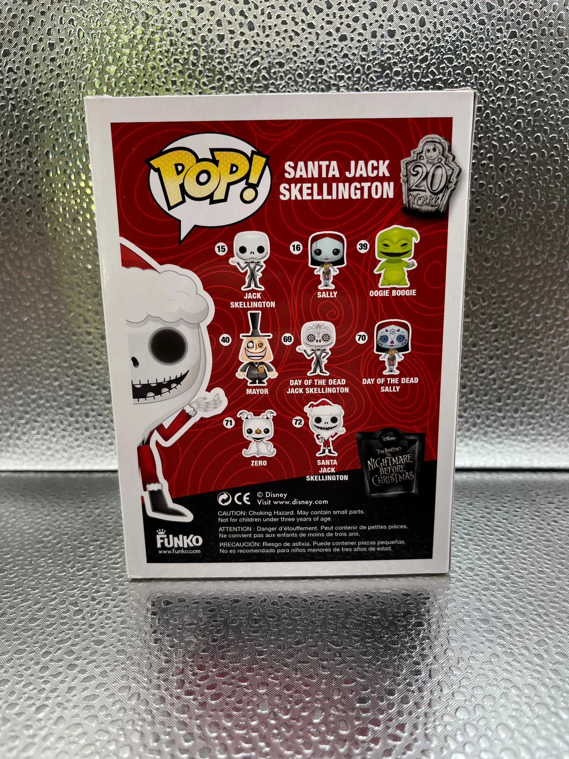 Funko POP Disney - Santa Jack Skellington #72 FRENLY BRICKS - Open 7 Days