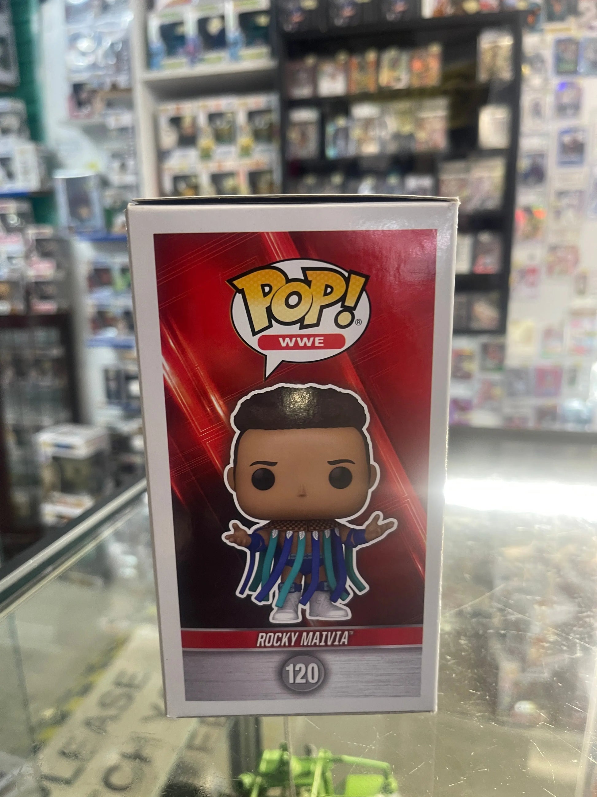 Funko POP! WWE Rocky Maivia #120 FRENLY BRICKS - Open 7 Days