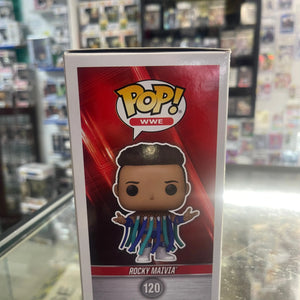 Funko POP! WWE Rocky Maivia #120 FRENLY BRICKS - Open 7 Days