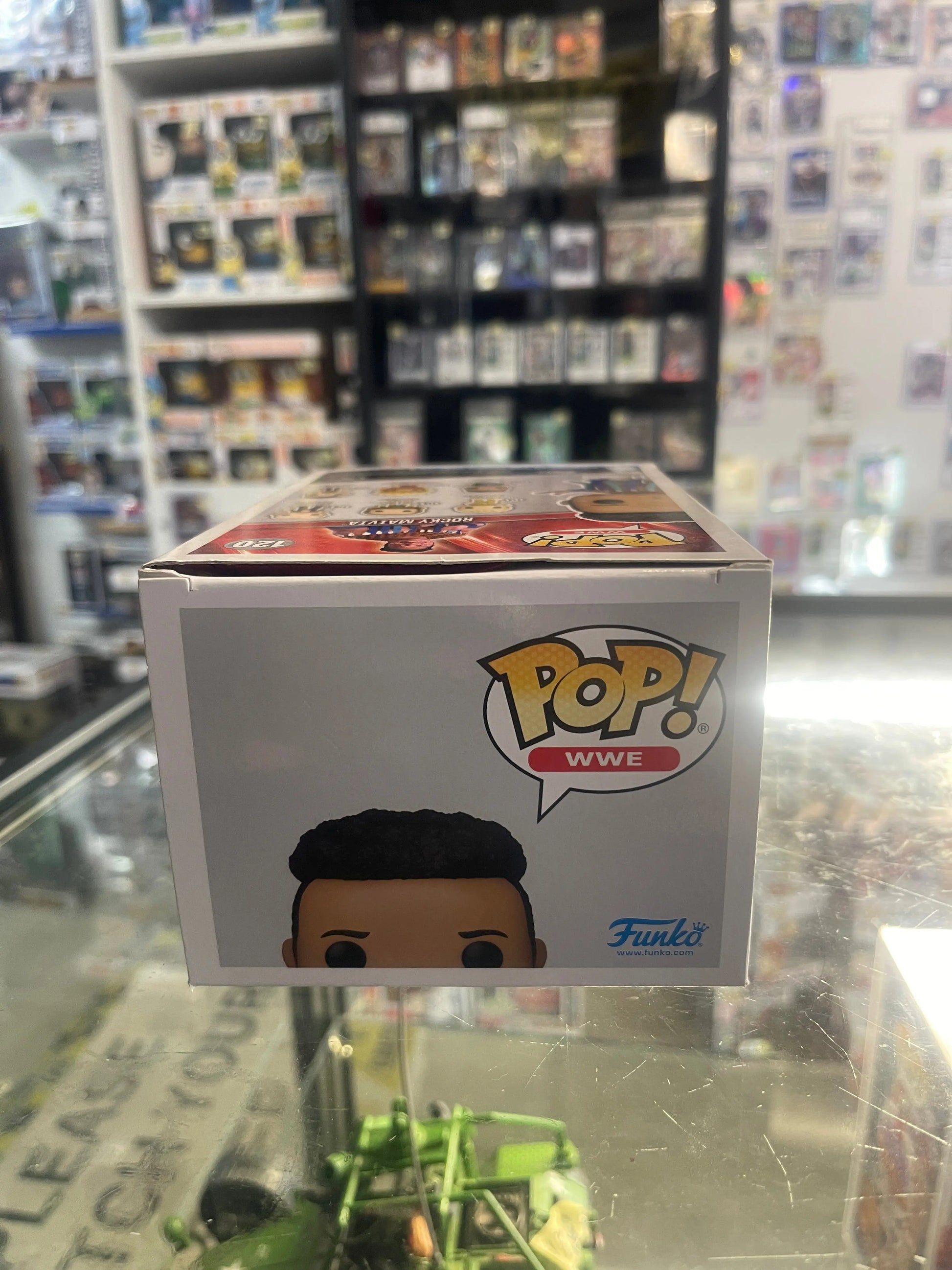 Funko POP! WWE Rocky Maivia #120 FRENLY BRICKS - Open 7 Days