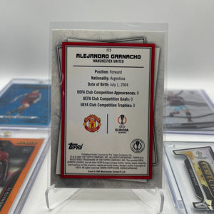 Soccer Signed & Numbered card lot 6 players (lot#1) FRENLY BRICKS - Open 7 Days