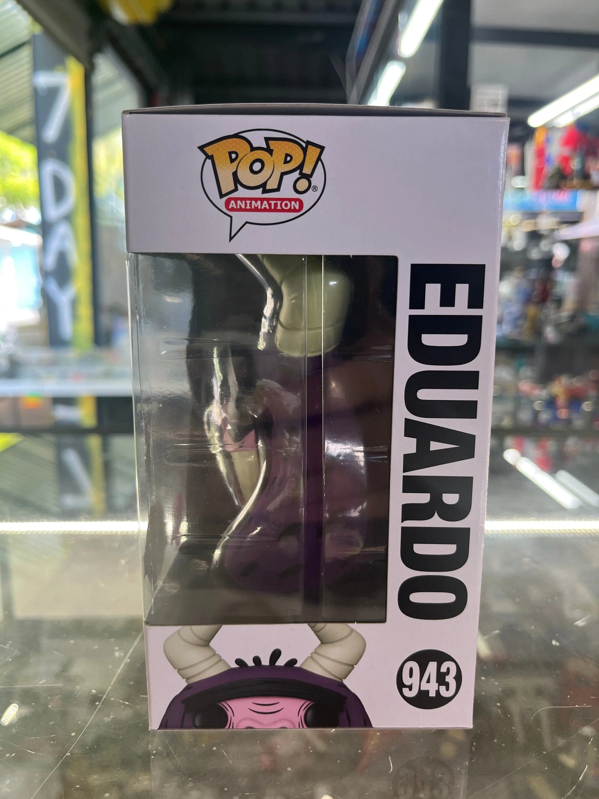 Funko - Cartoon Network - Foster's Home - Eduardo Flocked 943 FRENLY BRICKS - Open 7 Days