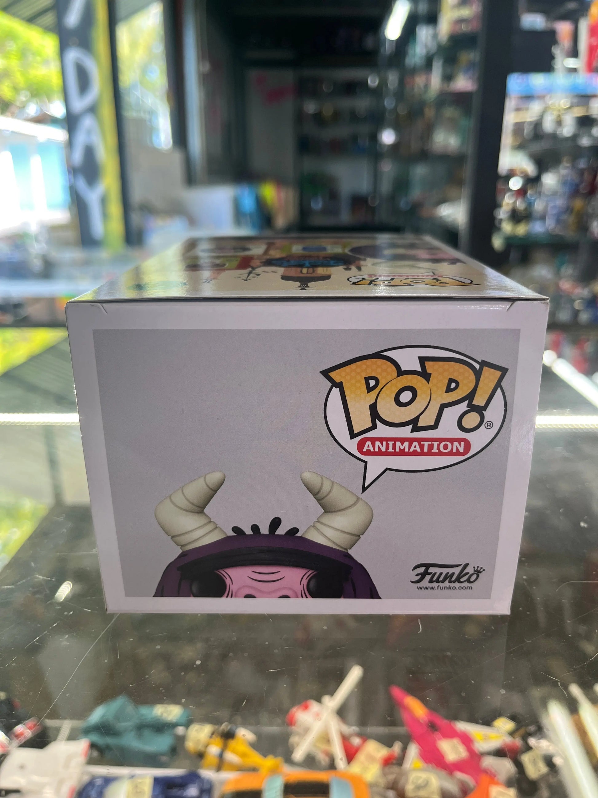 Funko - Cartoon Network - Foster's Home - Eduardo Flocked 943 FRENLY BRICKS - Open 7 Days