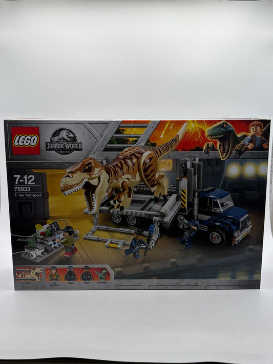 Lego Jurassic World 75933 T.Rex Transport Brand New and Sealed FRENLY BRICKS - Open 7 Days