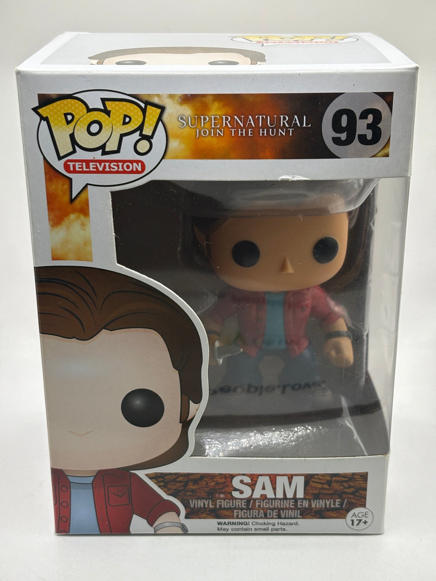 Funko POP! Television Supernatural #93 Sam Vinyl Figure FRENLY BRICKS - Open 7 Days