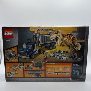 Lego Jurassic World 75933 T.Rex Transport Brand New and Sealed FRENLY BRICKS - Open 7 Days