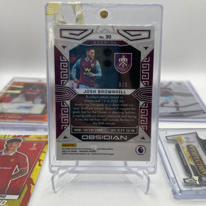 Soccer Signed & Numbered card lot 6 players (lot#1) FRENLY BRICKS - Open 7 Days