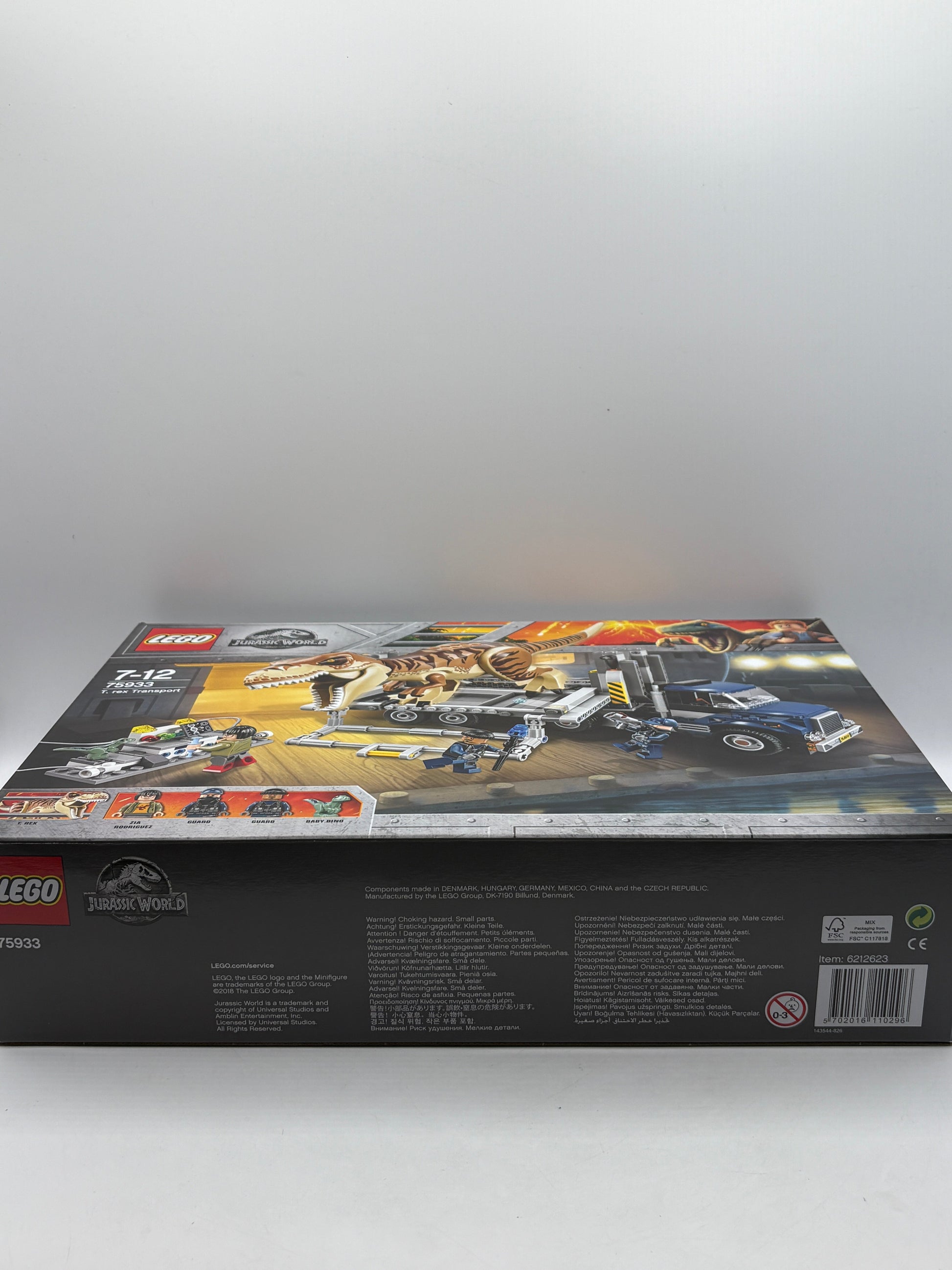 Lego Jurassic World 75933 T.Rex Transport Brand New and Sealed FRENLY BRICKS - Open 7 Days