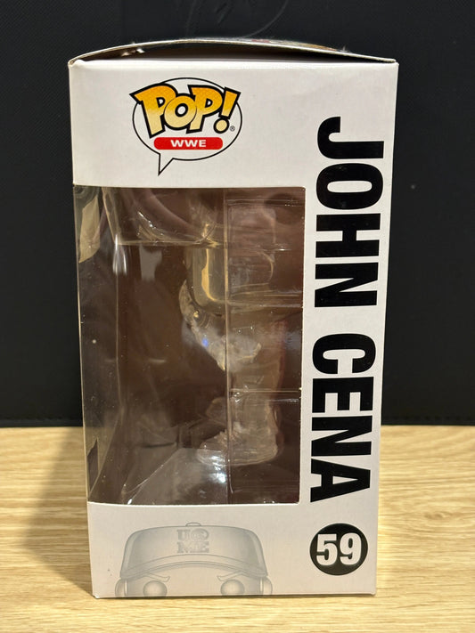 Funko Pop WWE John Cena WWE Shop Exclusive Clear Invisible #59 *box damage FRENLY BRICKS - Open 7 Days