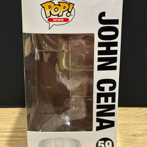 Funko Pop WWE John Cena WWE Shop Exclusive Clear Invisible #59 *box damage FRENLY BRICKS - Open 7 Days