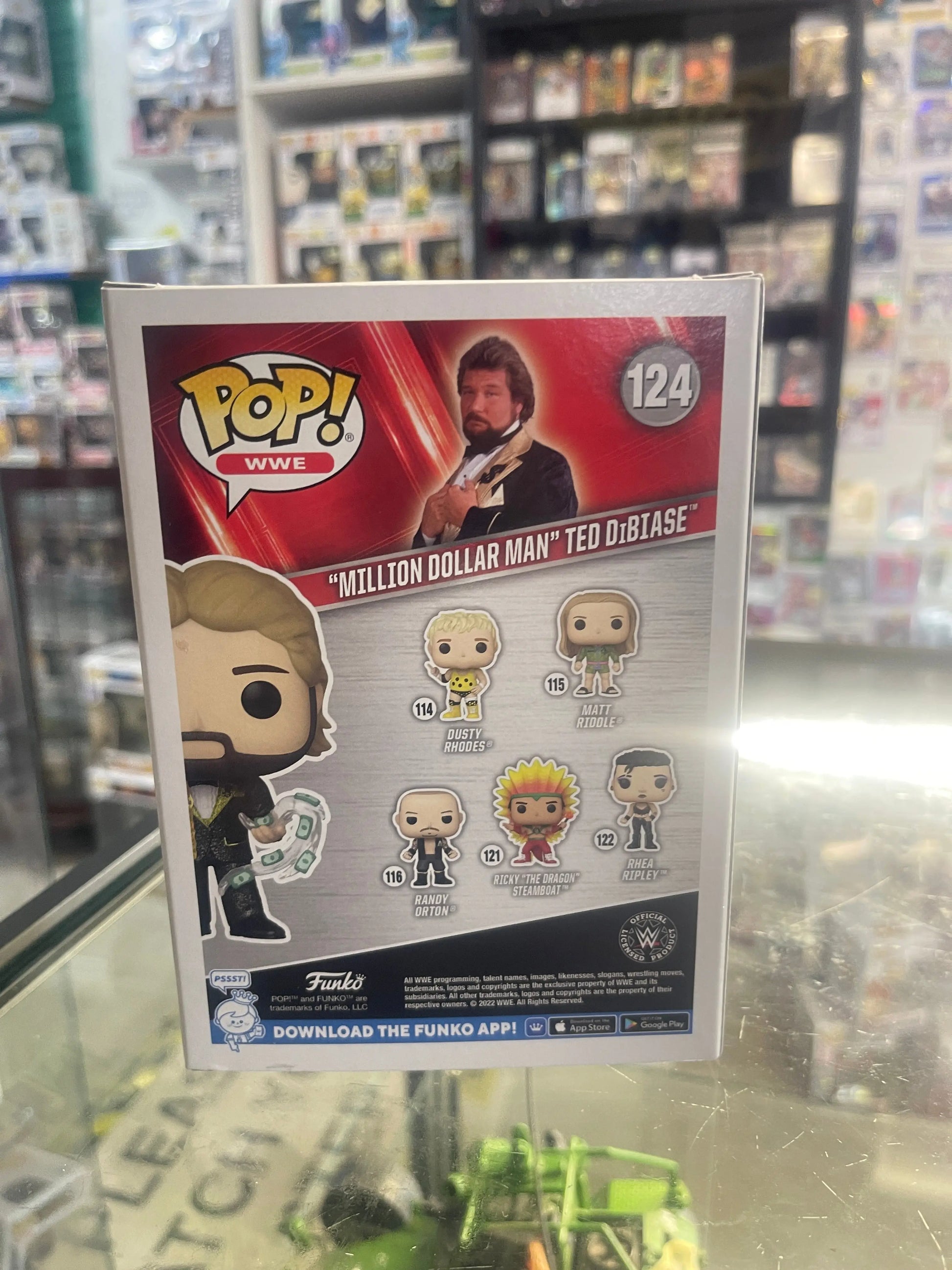 Funko POP Vinyl - WWE - Million Dollar Man Ted Dibiase - #124 Diamond FRENLY BRICKS - Open 7 Days