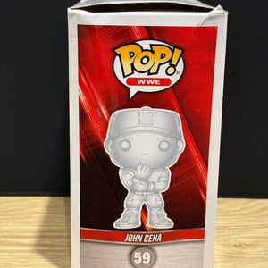 Funko Pop WWE John Cena WWE Shop Exclusive Clear Invisible #59 *box damage FRENLY BRICKS - Open 7 Days