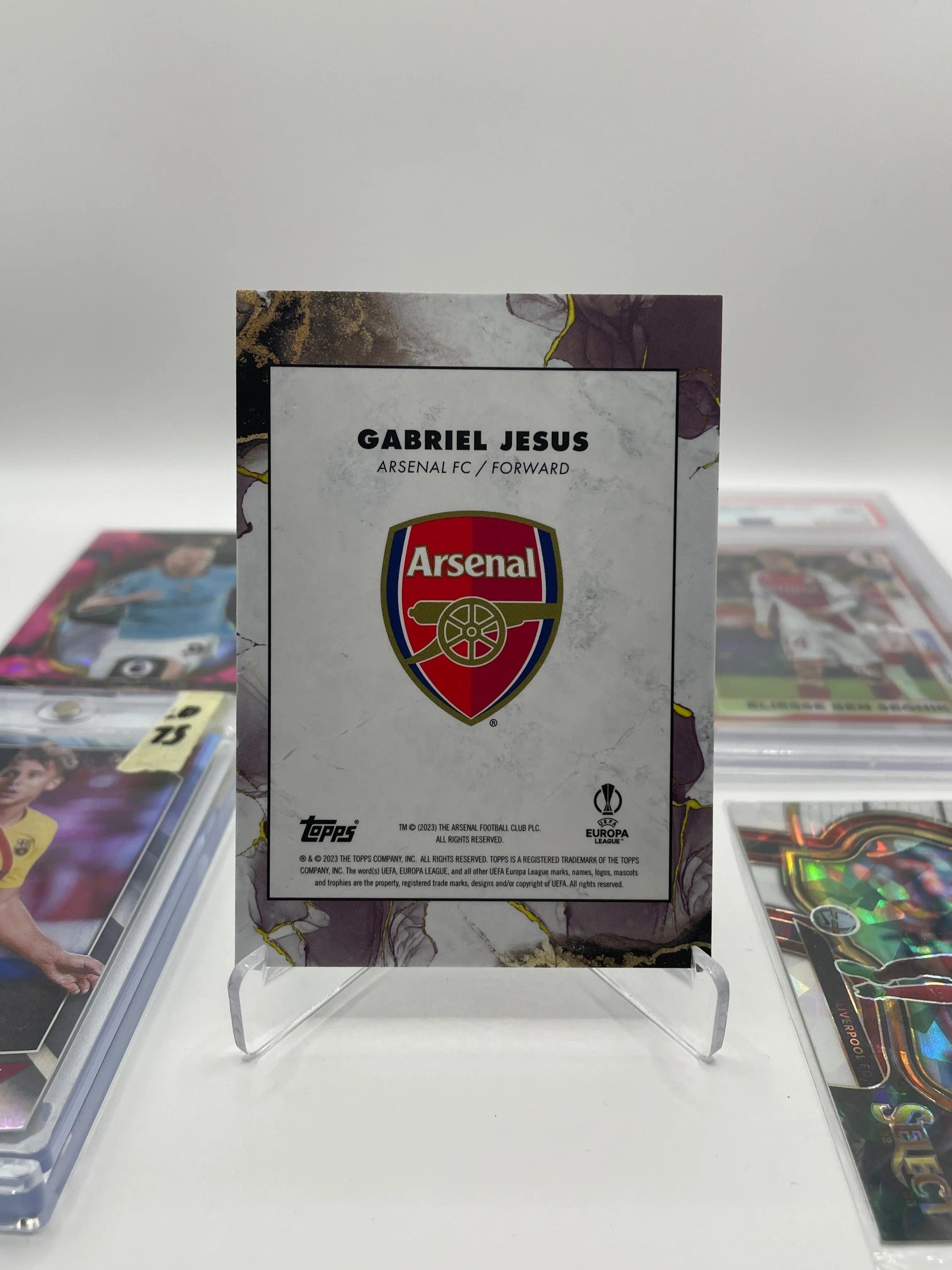 Soccer Graded & Numbered card lot 6 players (Lot#2) FRENLY BRICKS - Open 7 Days