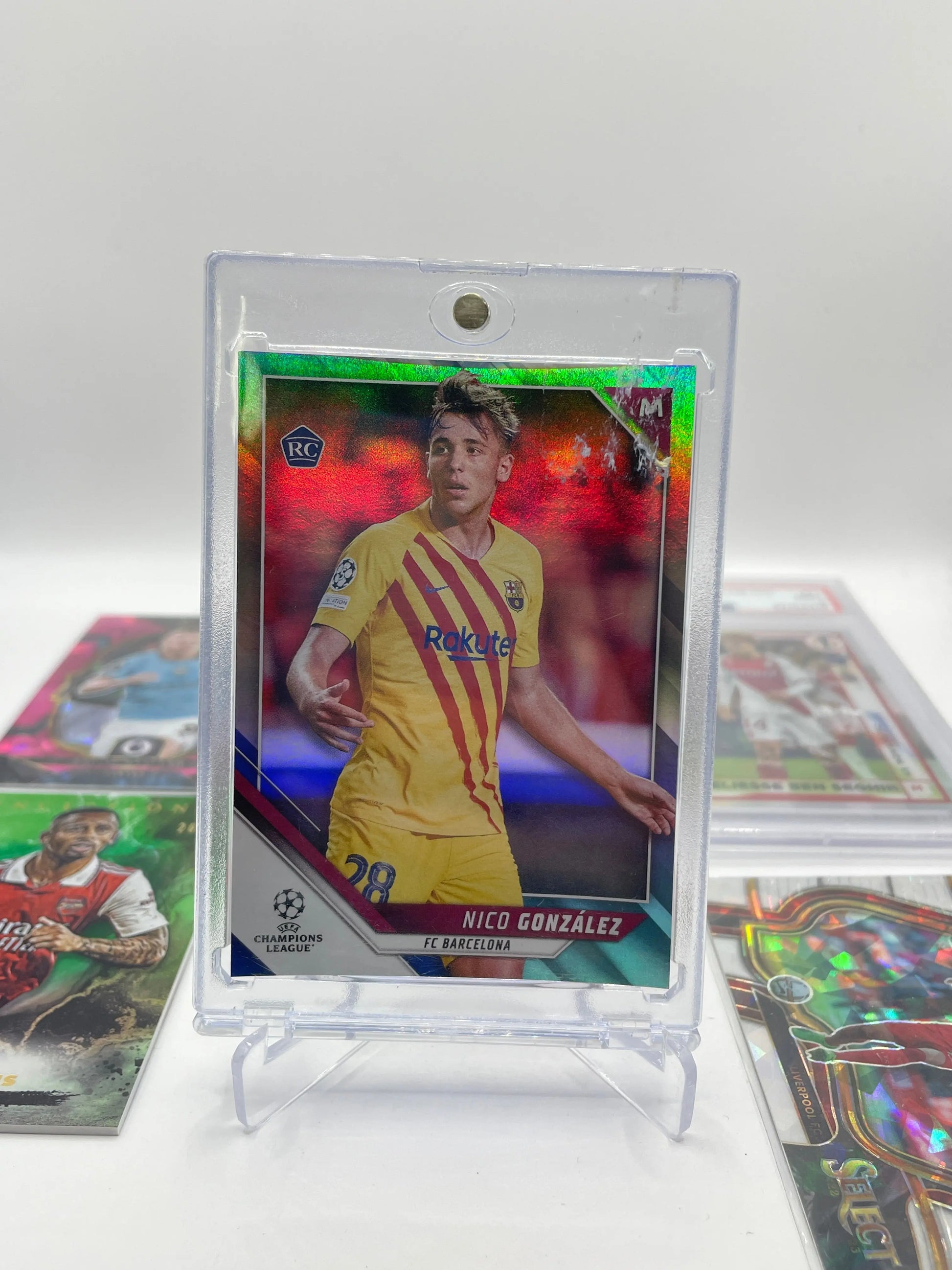 Soccer Graded & Numbered card lot 6 players (Lot#2) FRENLY BRICKS - Open 7 Days