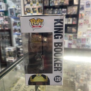 Funko Pop! Vinyl: WWE - King Booker #128 FRENLY BRICKS - Open 7 Days