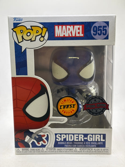 Funko POP! Marvel #955 Spider-Girl Limited Chase Edition Bobble Head