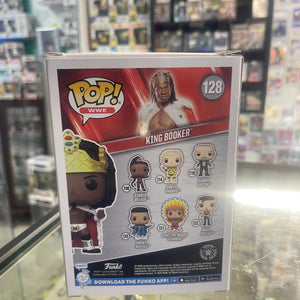 Funko Pop! Vinyl: WWE - King Booker #128 FRENLY BRICKS - Open 7 Days