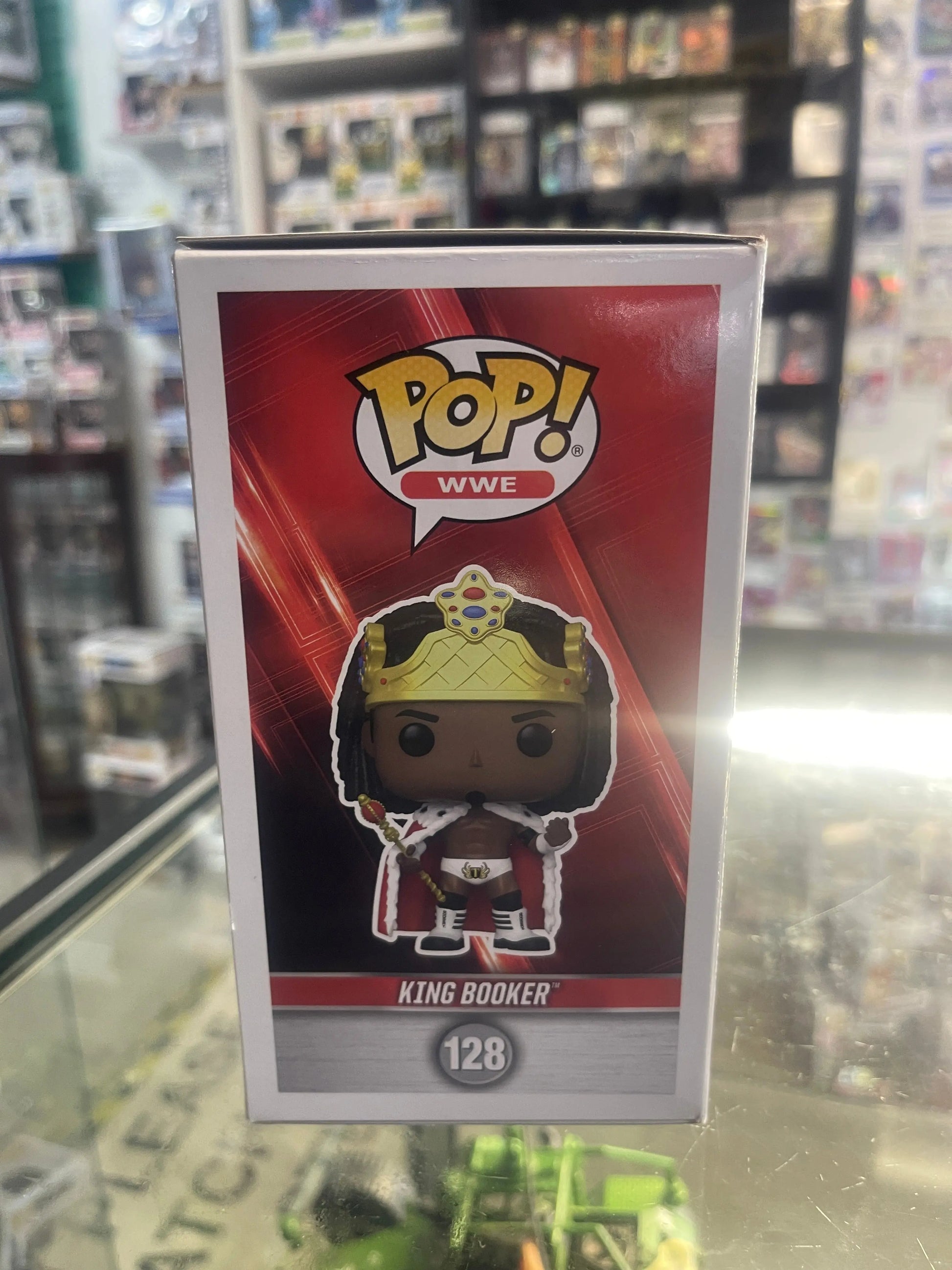 Funko Pop! Vinyl: WWE - King Booker #128 FRENLY BRICKS - Open 7 Days