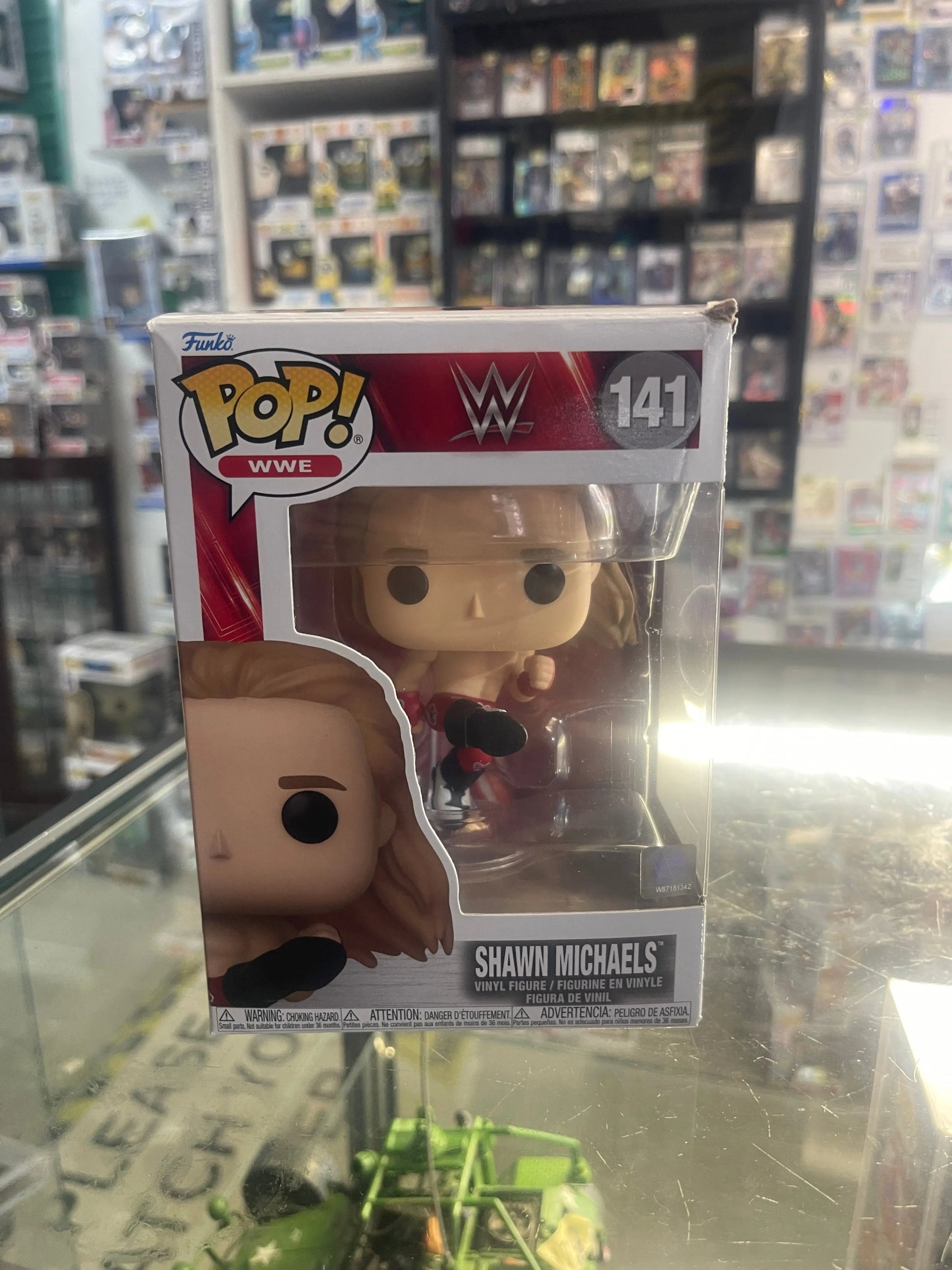 Funko Pop! WWE Wrestling #141 Shawn Michaels Collectible Vinyl Figure FRENLY BRICKS - Open 7 Days
