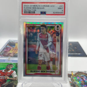 Soccer Graded & Numbered card lot 6 players (Lot#2) FRENLY BRICKS - Open 7 Days
