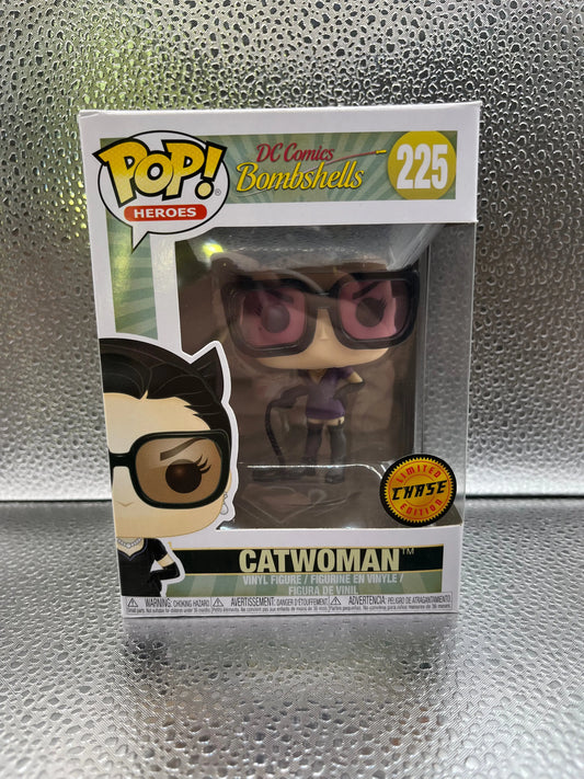 Funko POP Heroes - DC Bombshells - Catwoman (Chase Edition) #225 FRENLY BRICKS - Open 7 Days