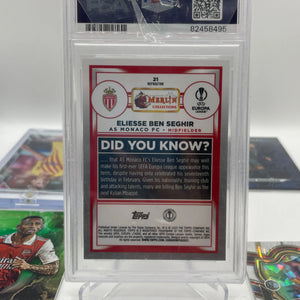 Soccer Graded & Numbered card lot 6 players (Lot#2) FRENLY BRICKS - Open 7 Days