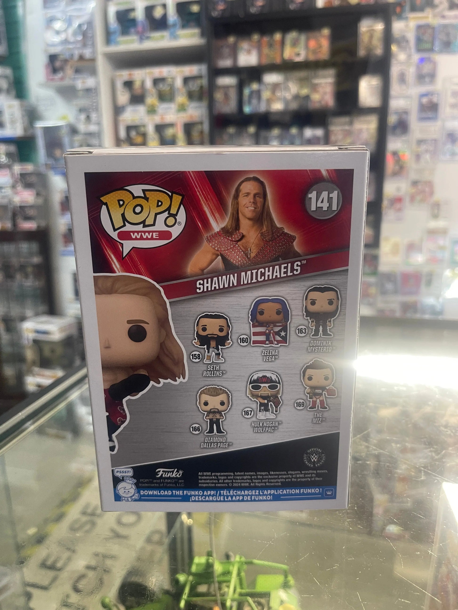 Funko Pop! WWE Wrestling #141 Shawn Michaels Collectible Vinyl Figure FRENLY BRICKS - Open 7 Days