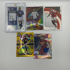 Soccer Signed & Numbered card lot 5 players (lot#3) FRENLY BRICKS - Open 7 Days