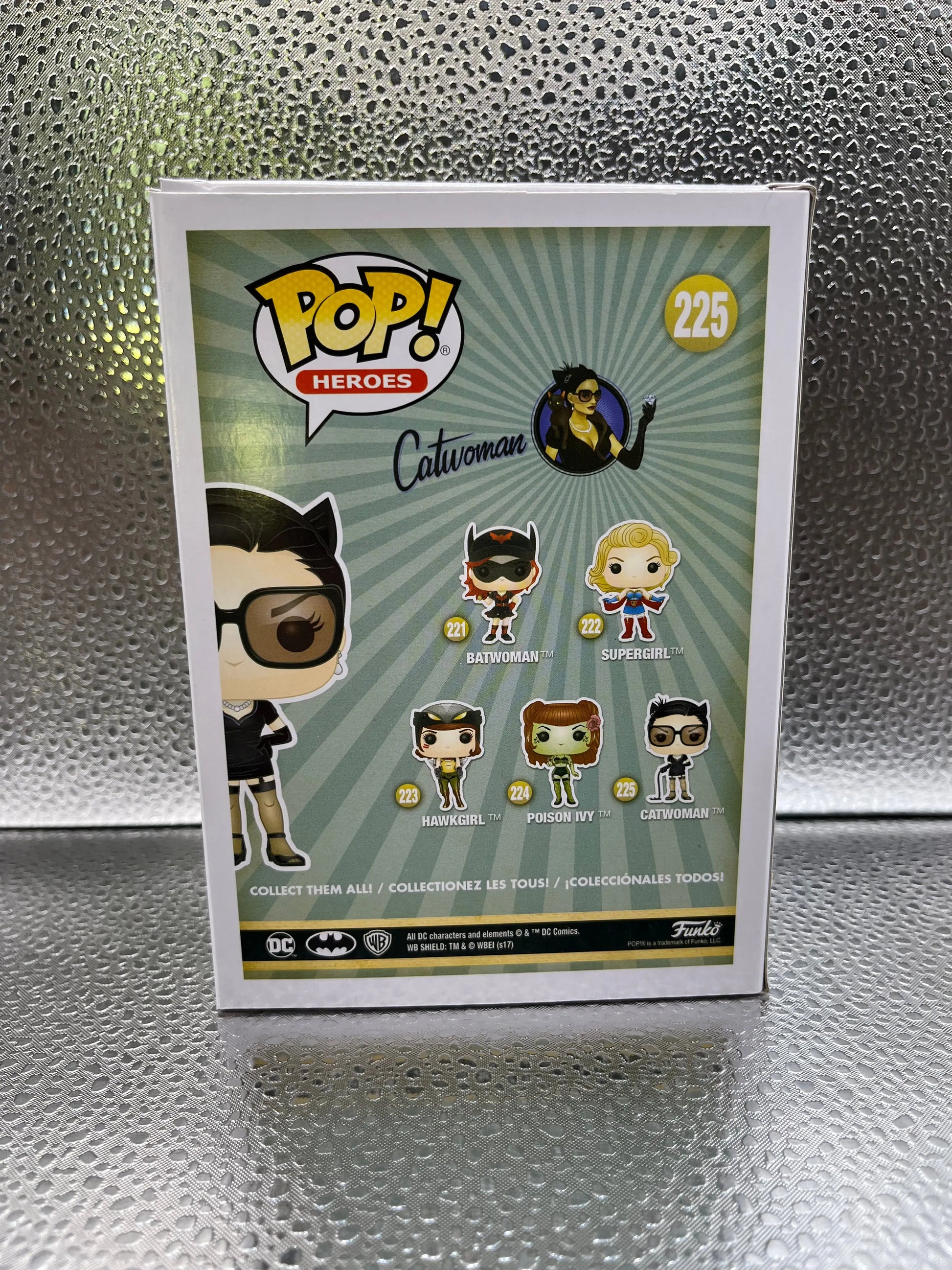 Funko POP Heroes - DC Bombshells - Catwoman (Chase Edition) #225 FRENLY BRICKS - Open 7 Days