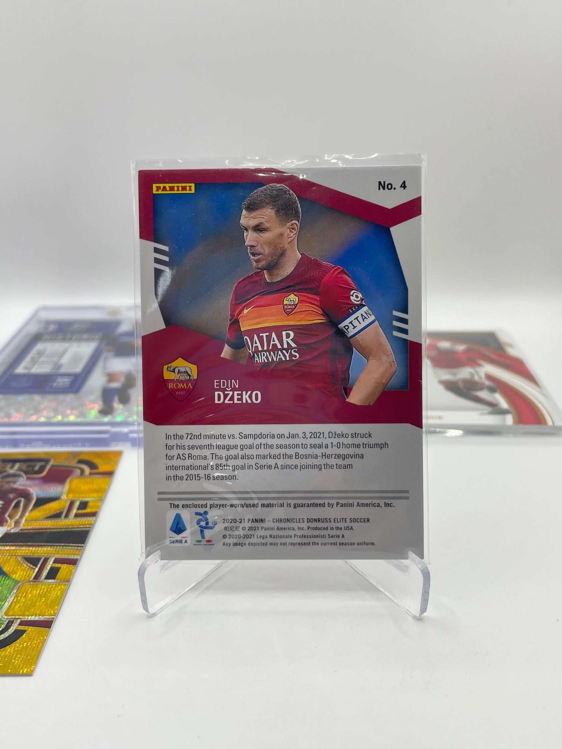 Soccer Signed & Numbered card lot 5 players (lot#3) FRENLY BRICKS - Open 7 Days