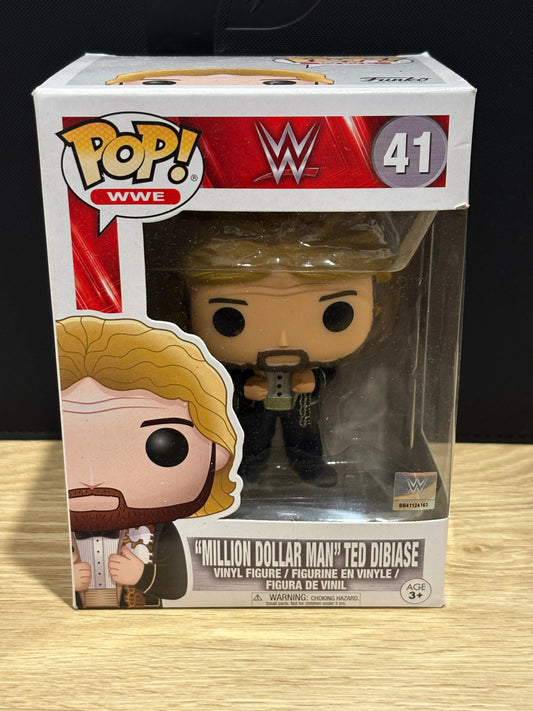Funko Pop! WWE #41 Million Dollar Man Ted Dibiase FRENLY BRICKS - Open 7 Days