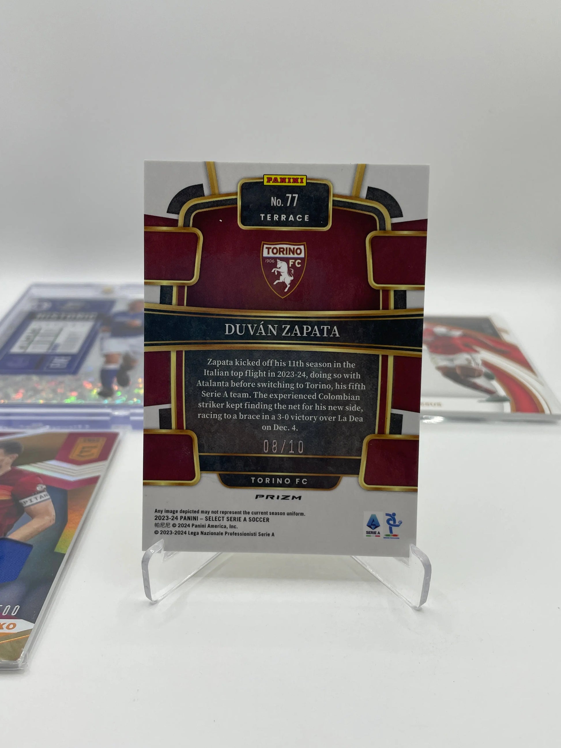 Soccer Signed & Numbered card lot 5 players (lot#3) FRENLY BRICKS - Open 7 Days