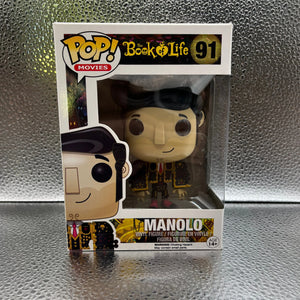 Funko POP Movies - The Book of Life - Manolo #91 FRENLY BRICKS - Open 7 Days