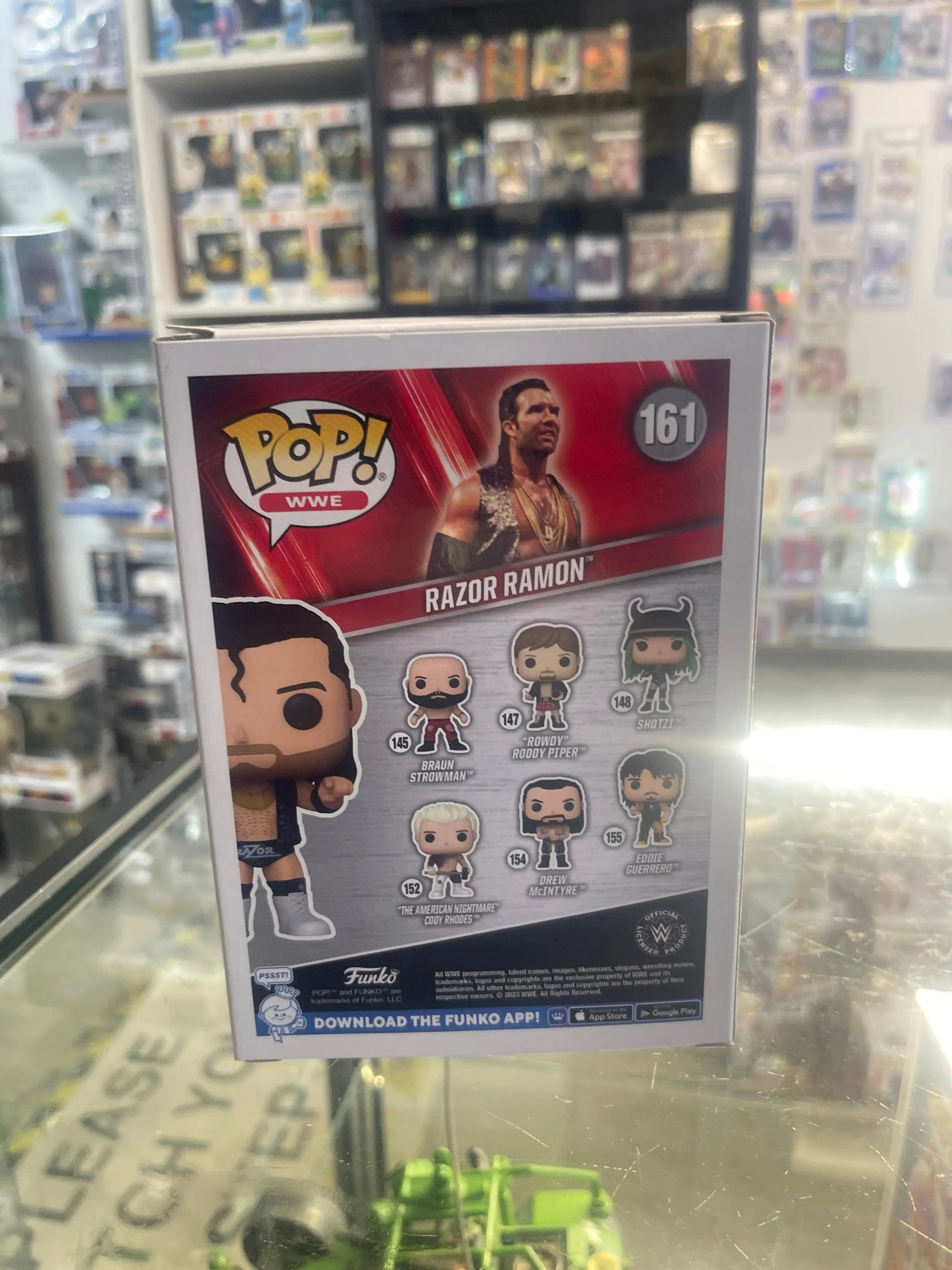 WWE Razor Ramon Funko Pop! Vinyl Figure #161 FRENLY BRICKS - Open 7 Days